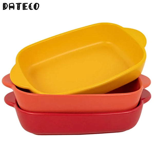 Ceramic Casserole Dishes - 1 & 3pc Sets