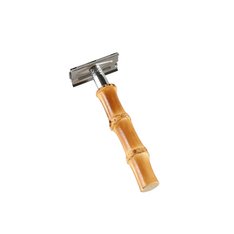 Retro Bamboo Handle Safety Razor