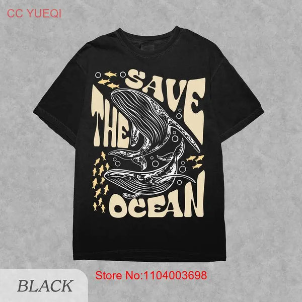 'Save The Ocean' - Retro T-Shirt