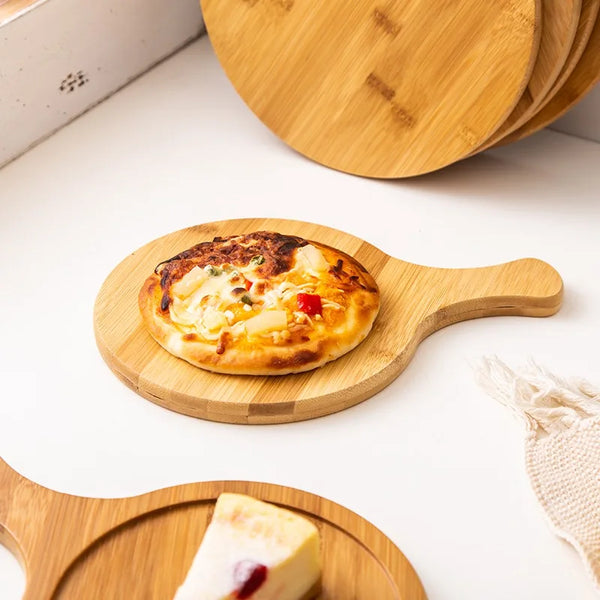 Bamboo Pizza Board and Cutting Board