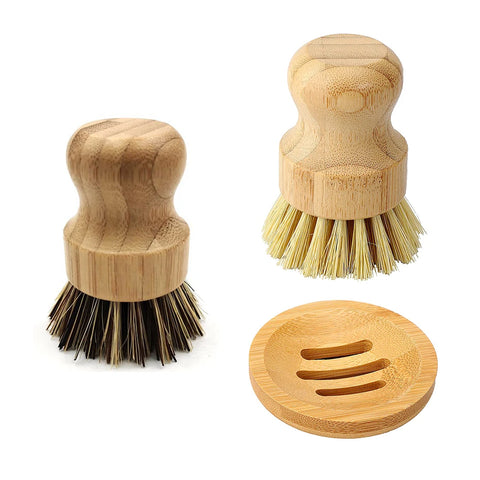 Bamboo Scrub Brush