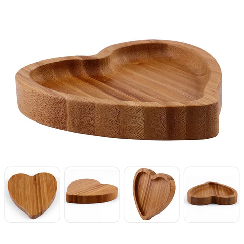 Korean Bamboo Heart Tray