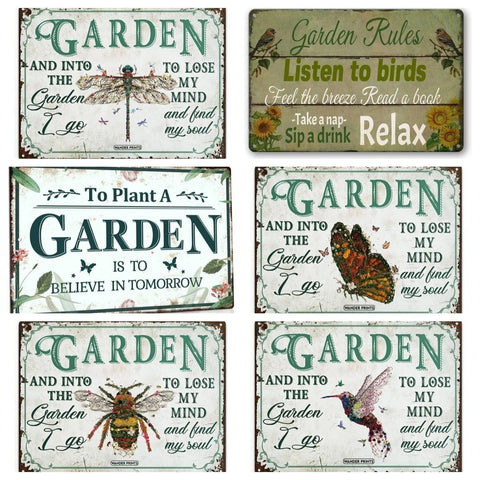 Pollinator Garden Signs