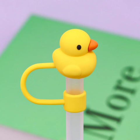 Animal Straw Topper -10mm Silicone