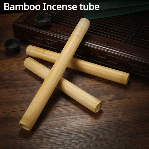 Bamboo Storage Container For Incense