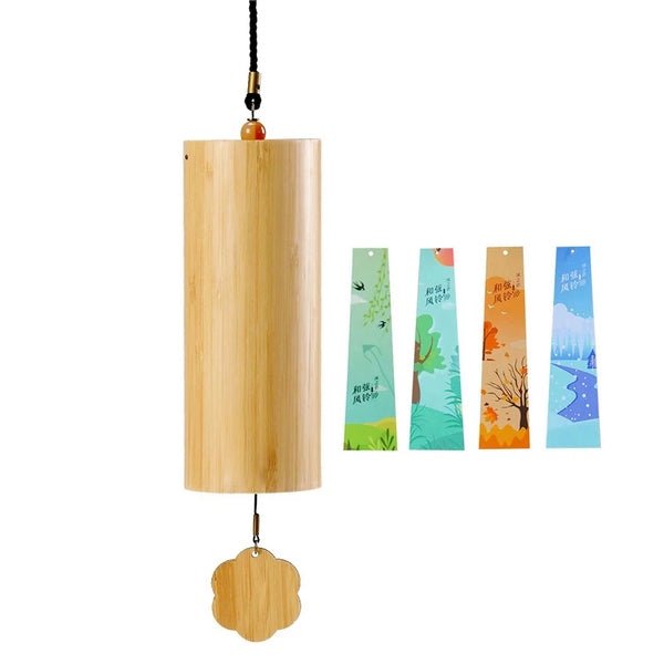 Bamboo Wind Chimes – 8-Rod Wind Bell