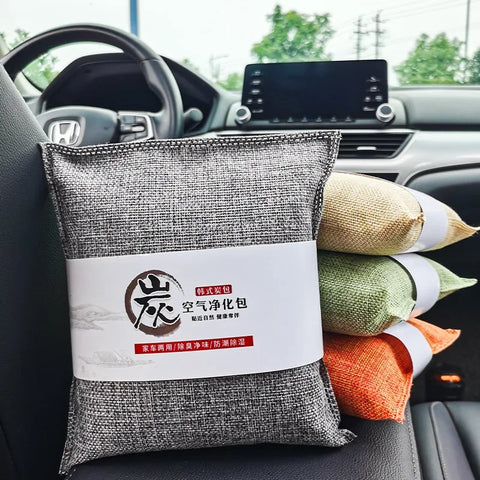 500g Bamboo Charcoal Linen Bag Deodorizer