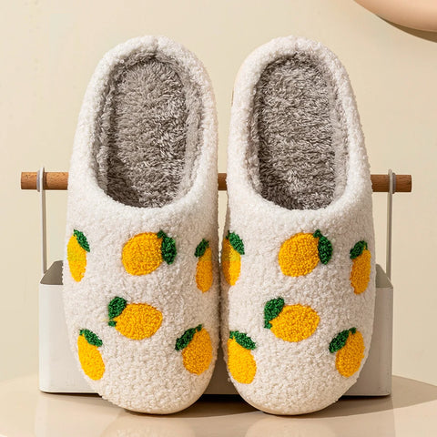 Organic Cotton/Linen Winter Slippers