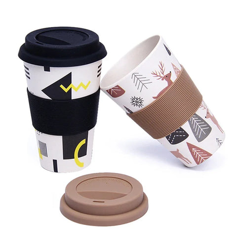 Bamboo-Fiber Travel Cup