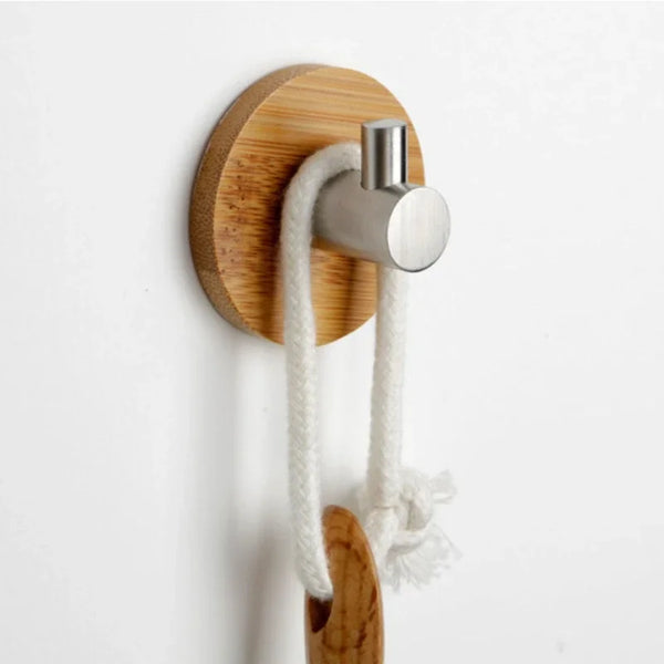 Nordic-Style Bamboo Hooks