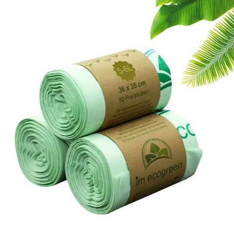 Biodegradable Trash Bags - 3 Sizes