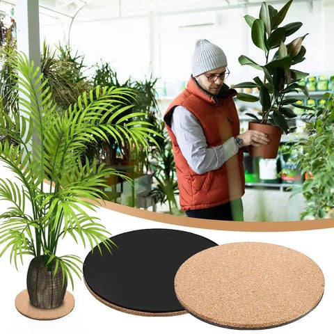 Cork Coasters For Flower Pots & Planters