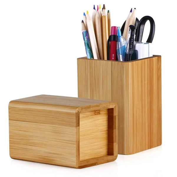 Bamboo Desktop Organizer