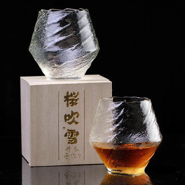 Japanese Crystal - Whiskey Glass/Brandy Snifter