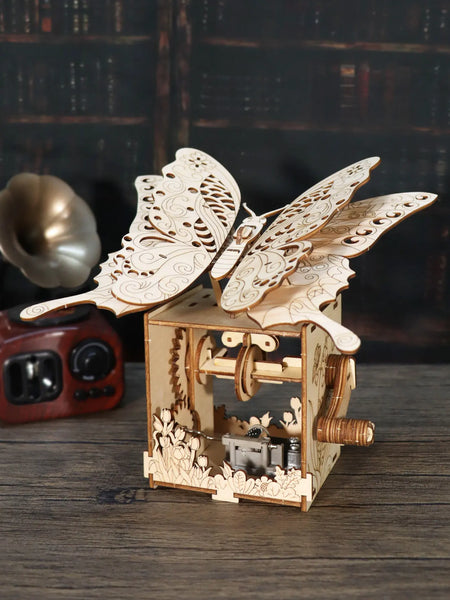 Bamboo Butterfly Musical 3D Puzzle