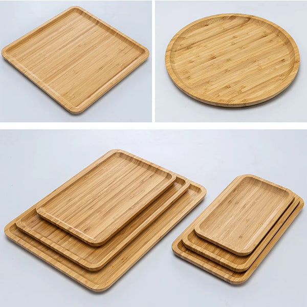 Japanese Bamboo Serving Trays