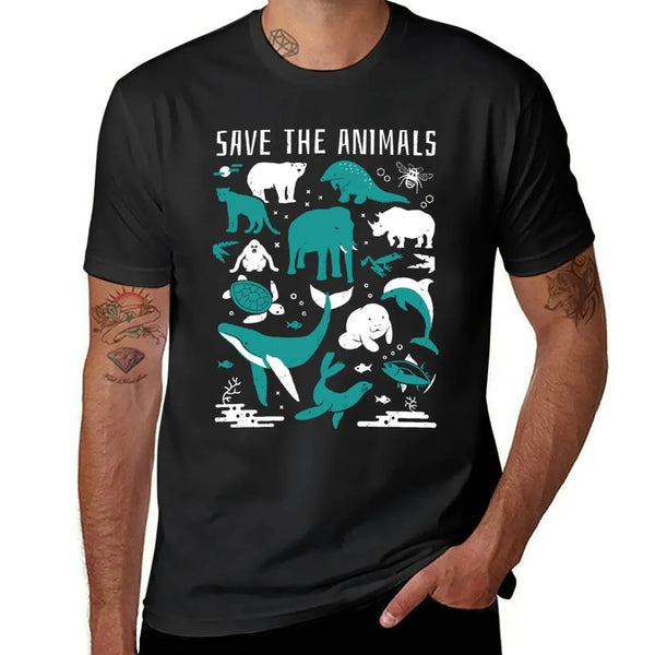 'Save The Animals' - T-Shirt