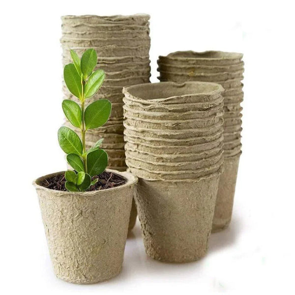 Recycled Paper Grow Pots